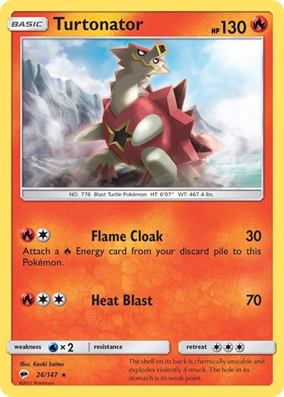 Turtonator #26 SM - Burning Shadows