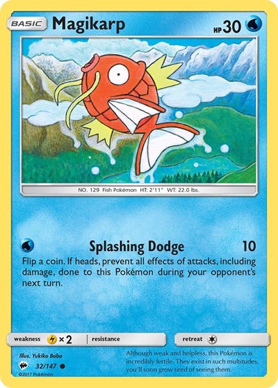 Magikarp #32 SM - Burning Shadows