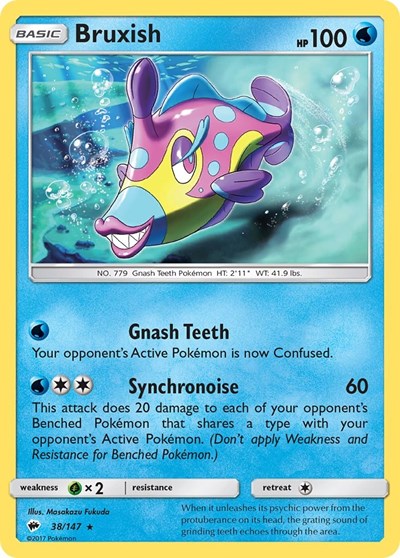 Bruxish #38 SM - Burning Shadows