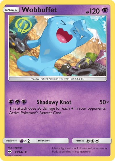 Wobbuffet #49 SM - Burning Shadows