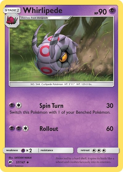 Whirlipede #57 SM - Burning Shadows