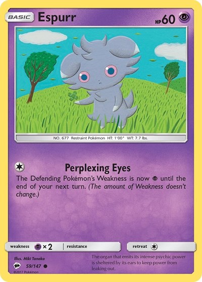 Espurr #59 SM - Burning Shadows