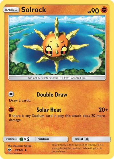 Solrock #69 SM - Burning Shadows