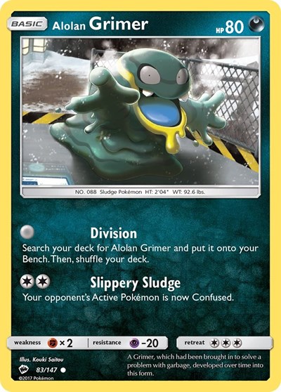 Alolan Grimer #83 SM - Burning Shadows