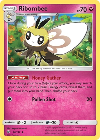 Ribombee #96 SM - Burning Shadows