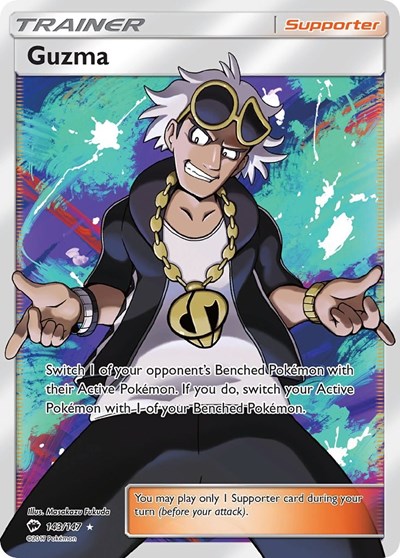 Guzma #143 SM - Burning Shadows