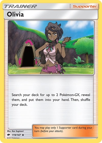 Olivia #119 SM - Burning Shadows