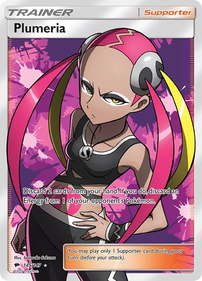 Plumeria #145 SM - Burning Shadows