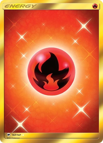 Fire Energy #167 SM - Burning Shadows