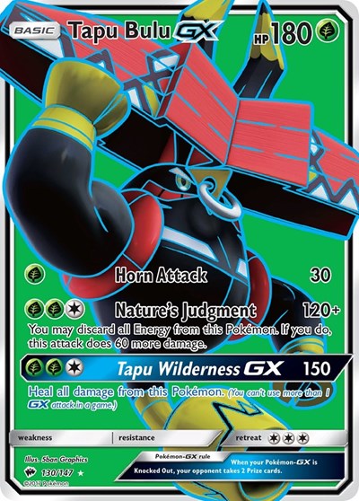 Tapu Bulu GX #130 SM - Burning Shadows