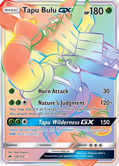 Tapu Bulu GX #149 SM - Burning Shadows