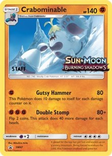 Crabominable - SM47 (Prerelease) [Staff] #SM47 SM Promos