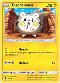 Togedemaru #SM44 SM Promos