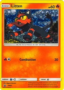 Litten - SM02 #SM02 Miscellaneous Cards & Products