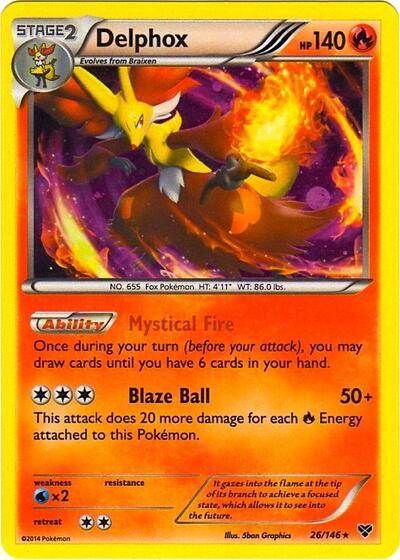 Delphox #26 Blister Exclusives