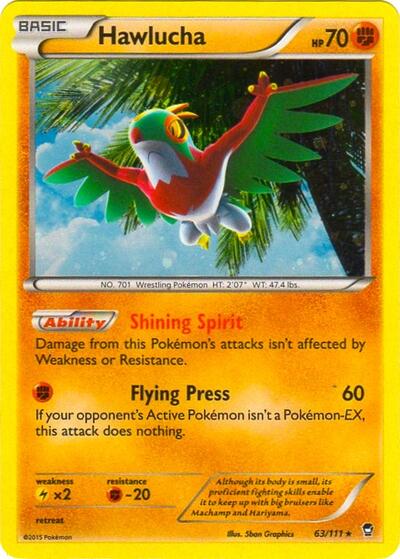 Hawlucha #63 Blister Exclusives