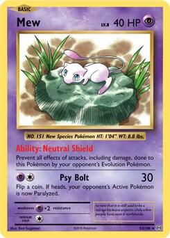 Mew #53 Deck Exclusives