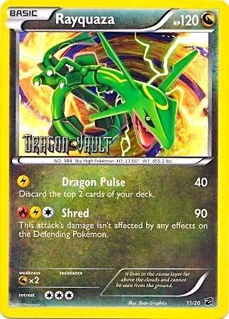 Rayquaza #11 Blister Exclusives