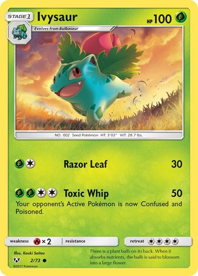 Ivysaur #2 Shining Legends