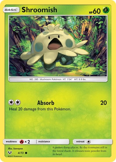 Shroomish #4 Shining Legends