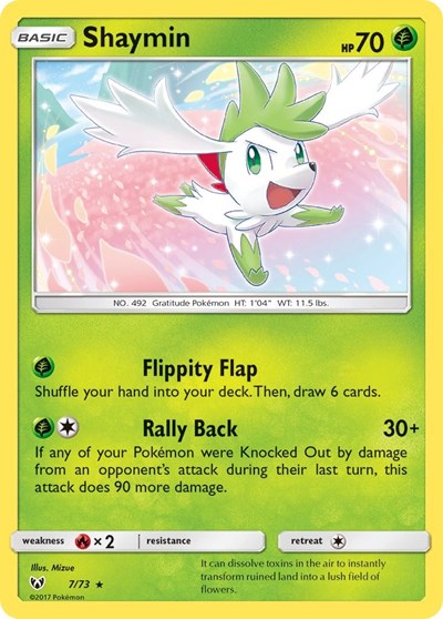 Shaymin #7 Shining Legends