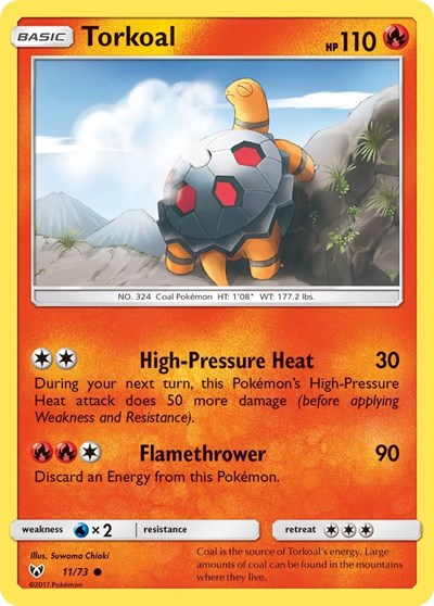 Torkoal #11 Shining Legends
