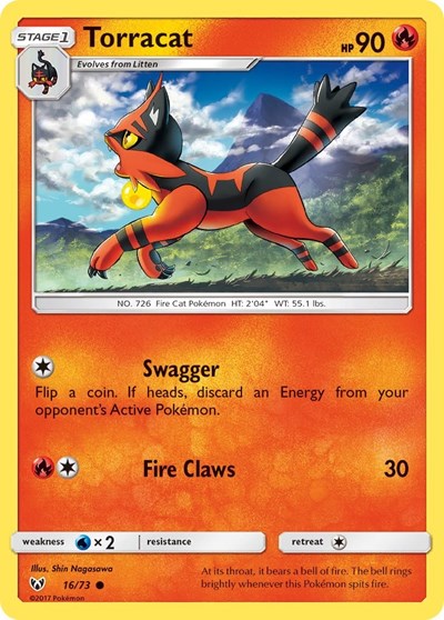 Torracat #16 Shining Legends