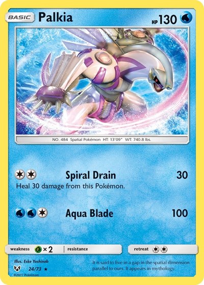 Palkia #24 Shining Legends