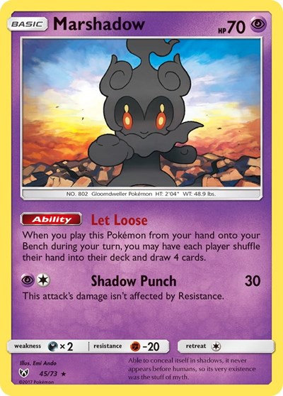 Marshadow #45 Shining Legends