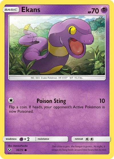 Ekans #36 Shining Legends
