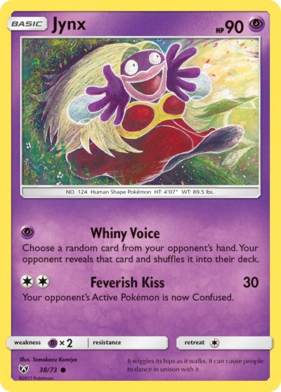 Jynx #38 Shining Legends