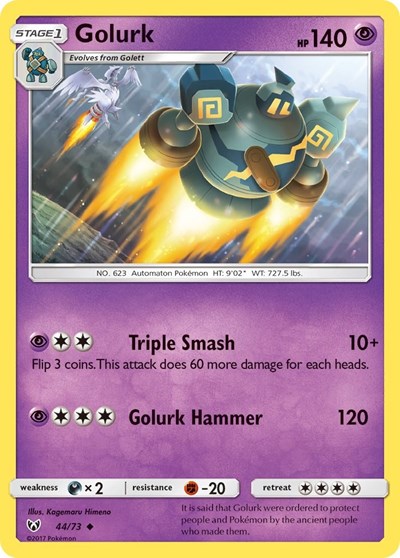Golurk #44 Shining Legends
