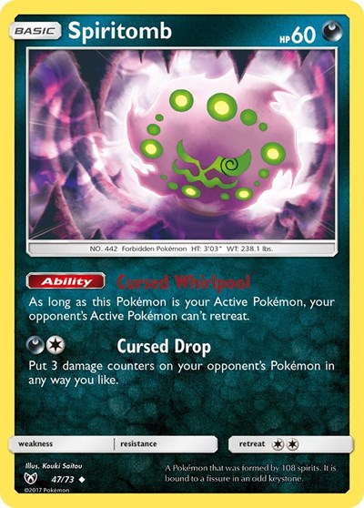 Spiritomb #47 Shining Legends