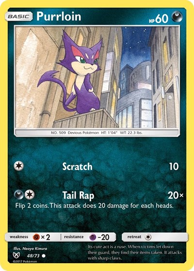 Purrloin #48 Shining Legends