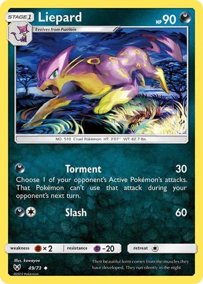 Liepard #49 Shining Legends