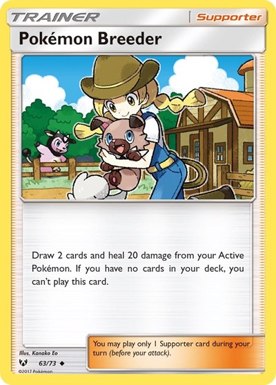 Pokemon Breeder #63 Shining Legends