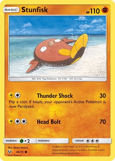 Stunfisk #46 Shining Legends