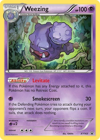 Weezing XY Promos #XY163