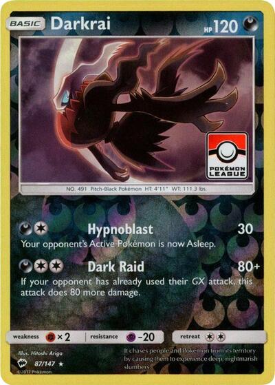 Darkrai #87 League & Championship Cards