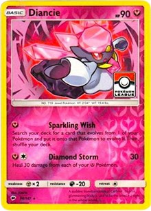 Diancie #94 League & Championship Cards