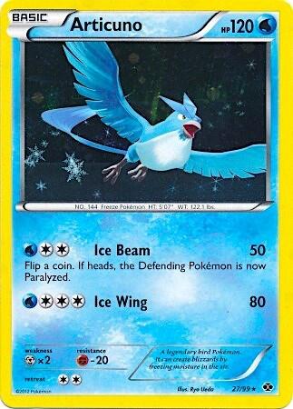 Articuno #27 Blister Exclusives