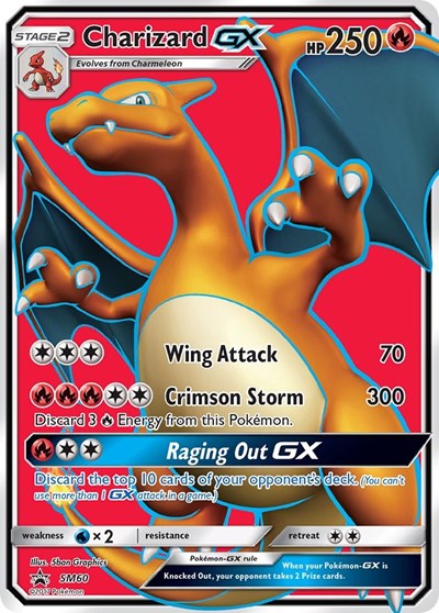 Charizard GX #SM60 SM Promos