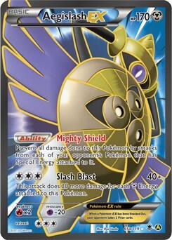 Aegislash EX #65A Alternate Art Promos