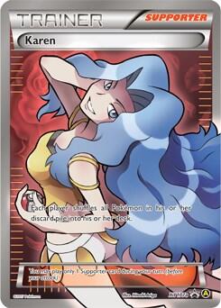 Karen #XY177A Alternate Art Promos