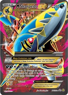 M Sharpedo EX #XY200A Alternate Art Promos