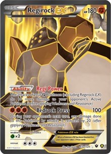 Regirock EX #43A Alternate Art Promos