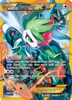 Shaymin EX #77A Alternate Art Promos