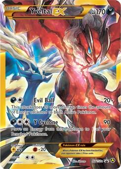 Yveltal EX #XY150A Alternate Art Promos