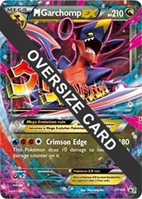 M Garchomp EX #XY168 Jumbo Cards
