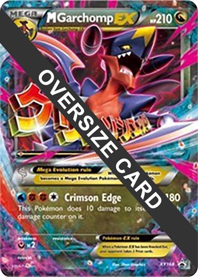 M Garchomp EX #XY168 Jumbo Cards